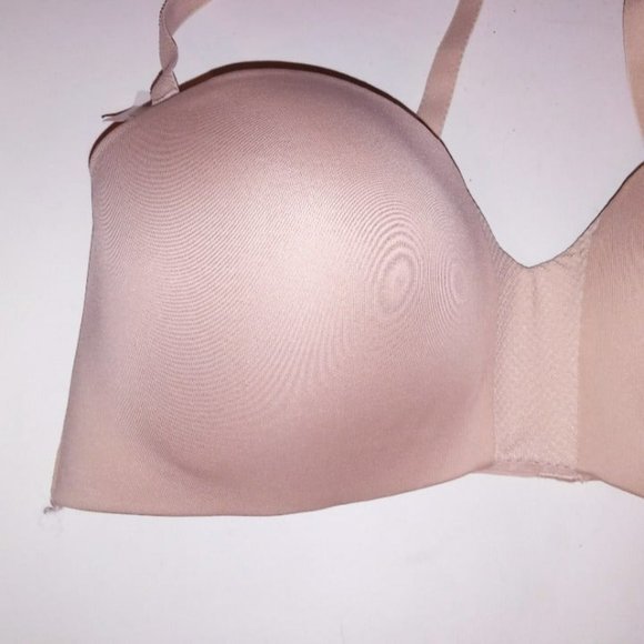 Maidenform Bra Balconette  38B Solid Beige Wireless New With Tags  *Bundle to Sa - Picture 2 of 6